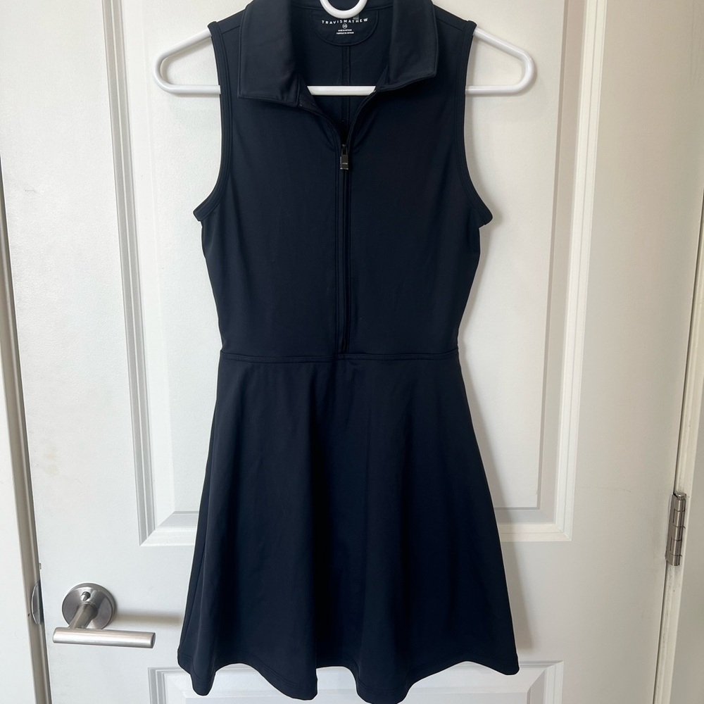 Travis Mathew Moveknit sport Black Golf Tennis Dress